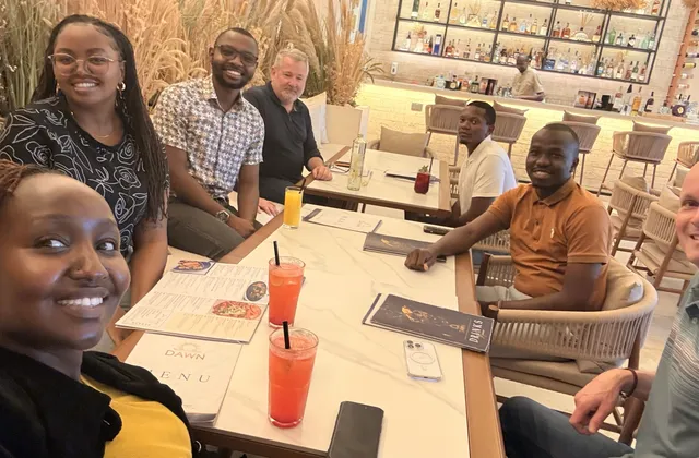 The Tresic Nairobi team in the office